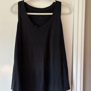 Lululemon Athletica Black Relaxed Sleeveless Tank Top